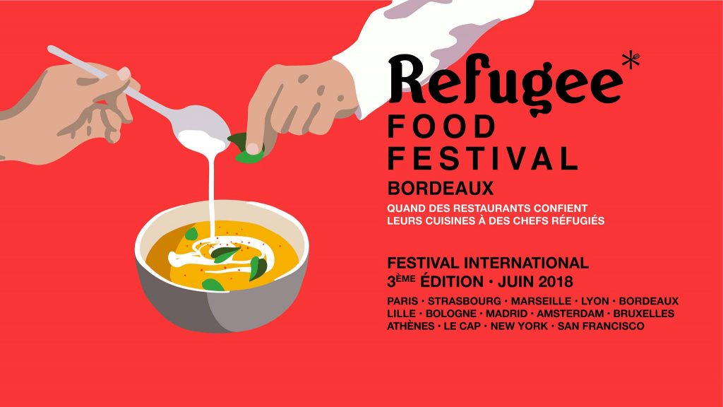 refugee food festival à Bordeaux