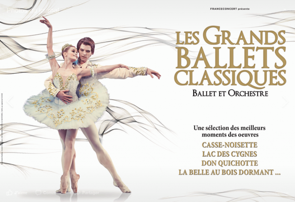 Ballets classiques danseurs Bordeaux ce weekend