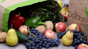 box de fruits et légumes