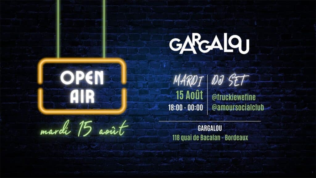 Open Air - Gargalou Bordeaux
