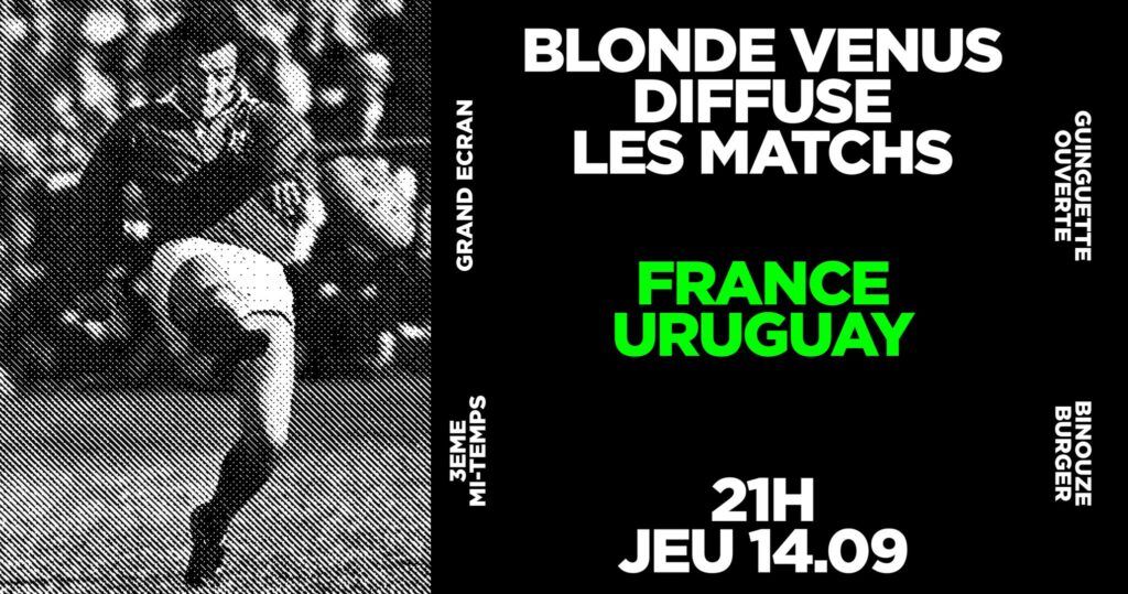 Coupe du Monde de Rugby : France vs Uruguay - Blonde Vénus Bordeaux