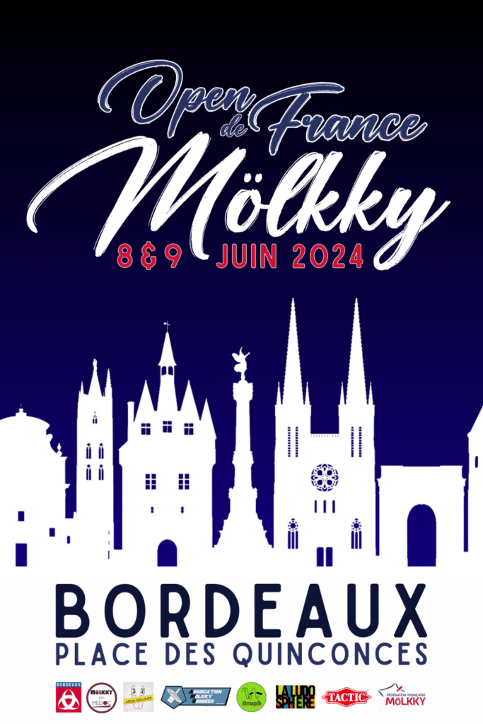 Open de France de Molkky 2024 à Bordeaux