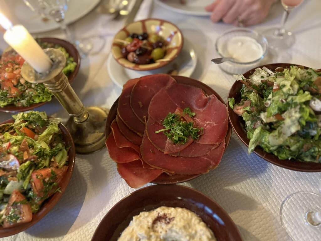 Le restaurant libanais Les Mille et Une Nuits à Bordeaux